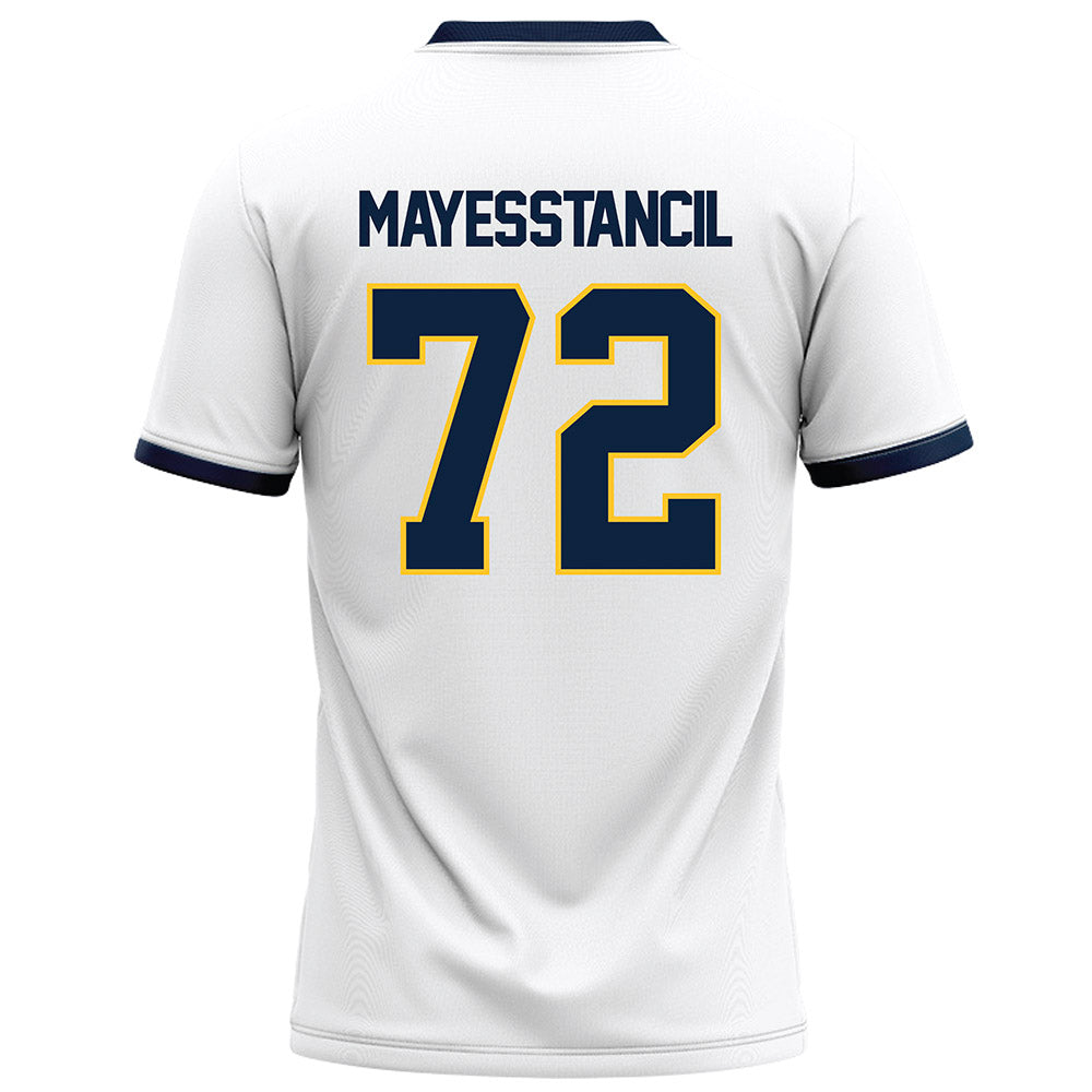 Murray State - NCAA Football : Cameron Mayes-Stancil - White Football Jersey-1