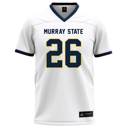 Murray State - NCAA Football : Rett Hemphill - White Football Jersey-0
