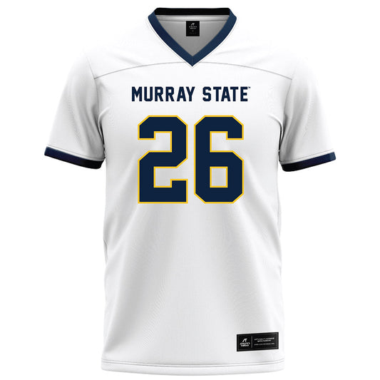 Murray State - NCAA Football : Rett Hemphill - White Football Jersey-0