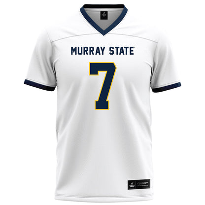 Murray State - NCAA Football : Kaleb Bailey - White Football Jersey-0