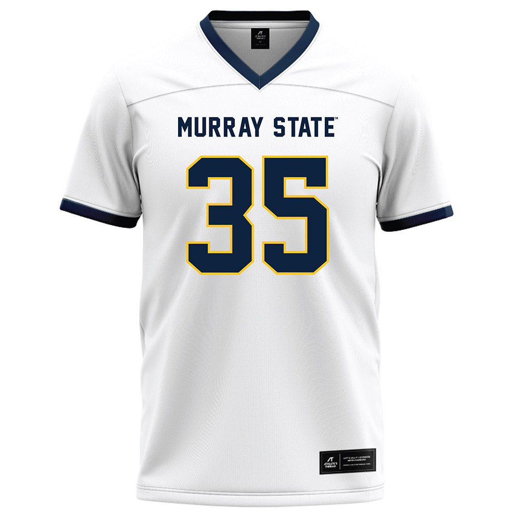 Murray State - NCAA Football : Tyler Dorn - White Football Jersey-0