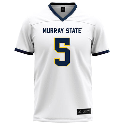 Murray State - NCAA Football : Sawyer Deerman - White Football Jersey-0