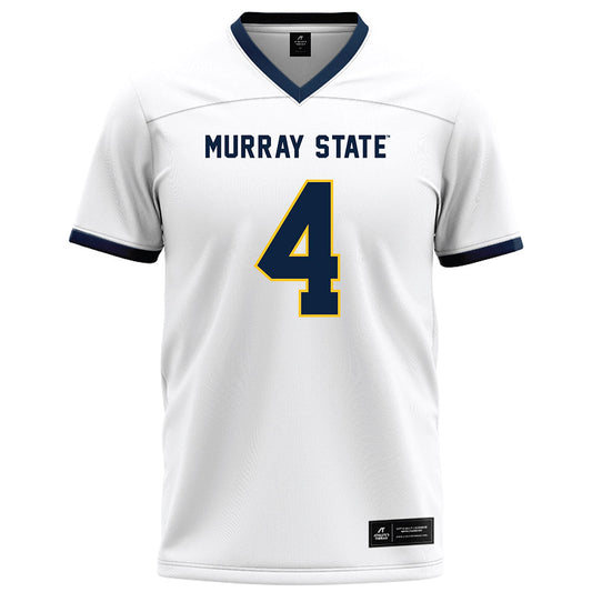 Murray State - NCAA Football : Jim Ogle - White Football Jersey