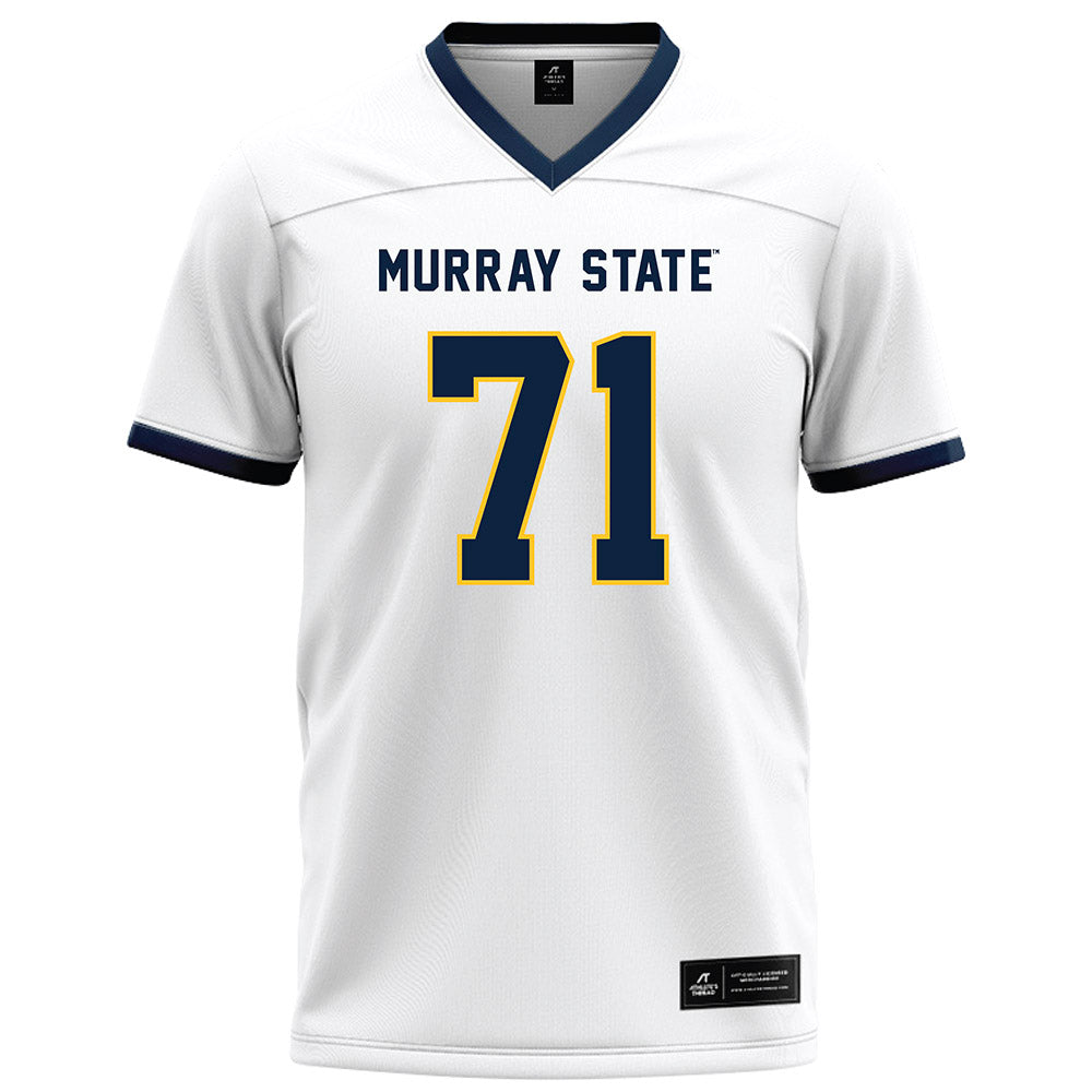 Murray State - NCAA Football : Cameron Stancil - White Football Jersey-0
