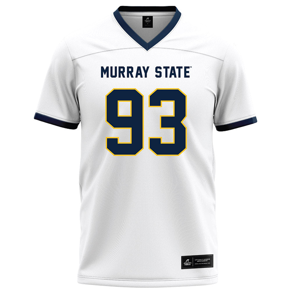 Murray State - NCAA Football : CJ Sanderson - White Football Jersey-0