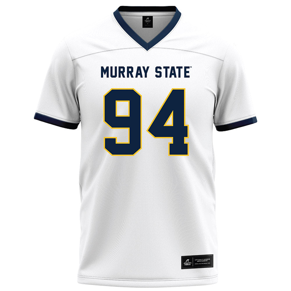 Murray State - NCAA Football : Rickshun Wilson - White Football Jersey-0