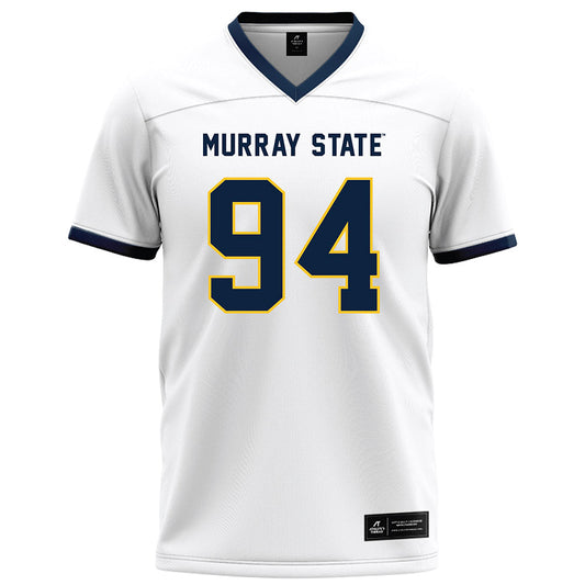 Murray State - NCAA Football : Rickshun Wilson - White Football Jersey-0