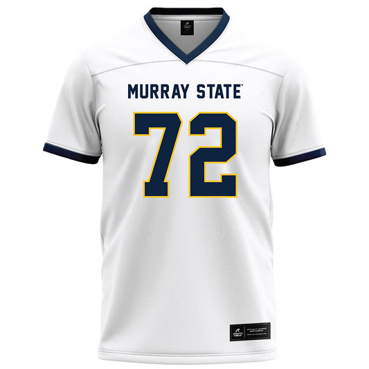 Murray State - NCAA Football : Cameron Mayes-Stancil - White Football Jersey-0