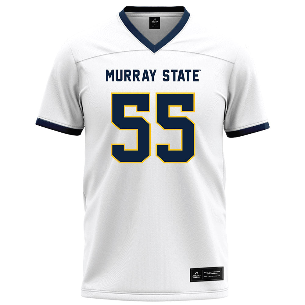 Murray State - NCAA Football : Connor Archer - White Football Jersey-0