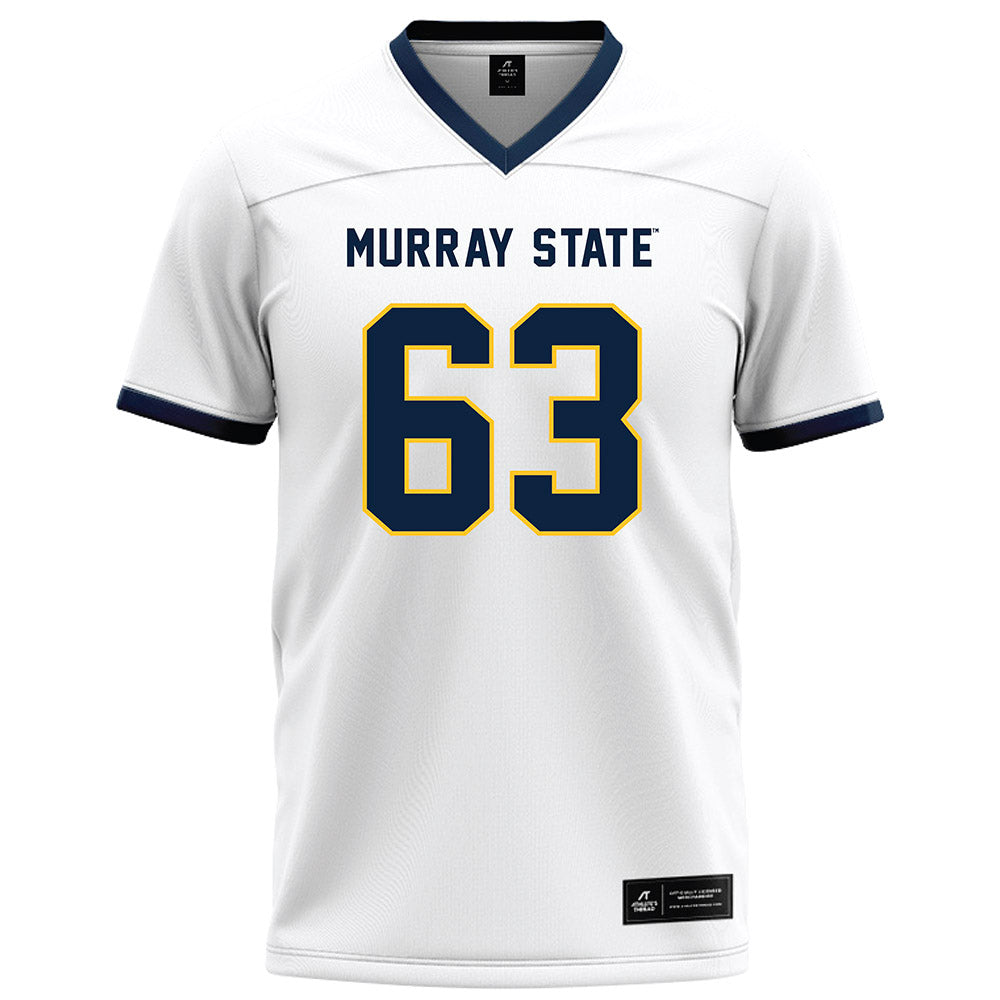 Murray State - NCAA Football : Jake Darby - White Football Jersey-0