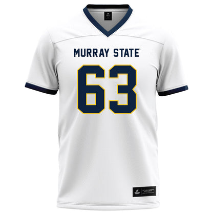 Murray State - NCAA Football : Jake Darby - White Football Jersey-0