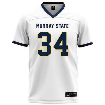 Murray State - NCAA Football : Spencer Conn - White Football Jersey-0