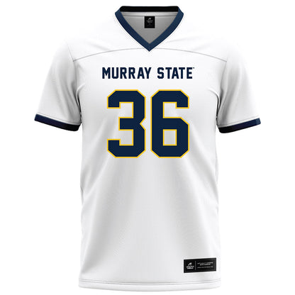 Murray State - NCAA Football : Jack Massey - White Football Jersey-0