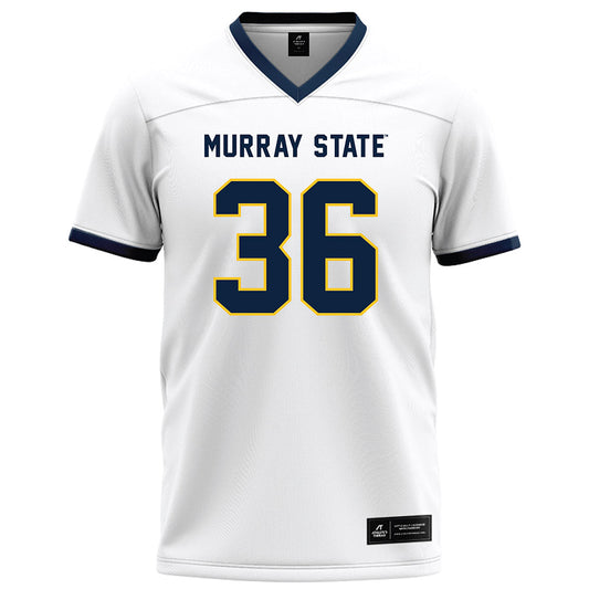 Murray State - NCAA Football : Jack Massey - White Football Jersey-0