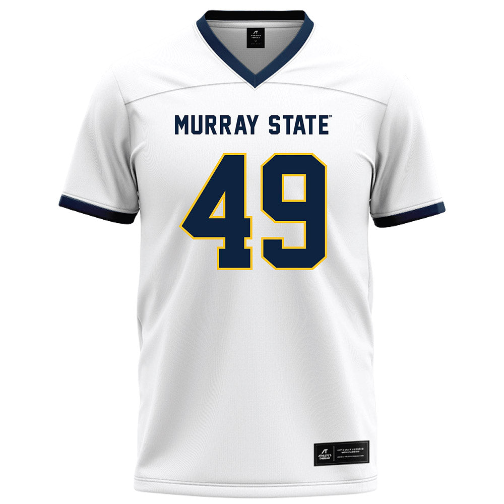 Murray State - NCAA Football : Jackson Mann - White Football Jersey-0
