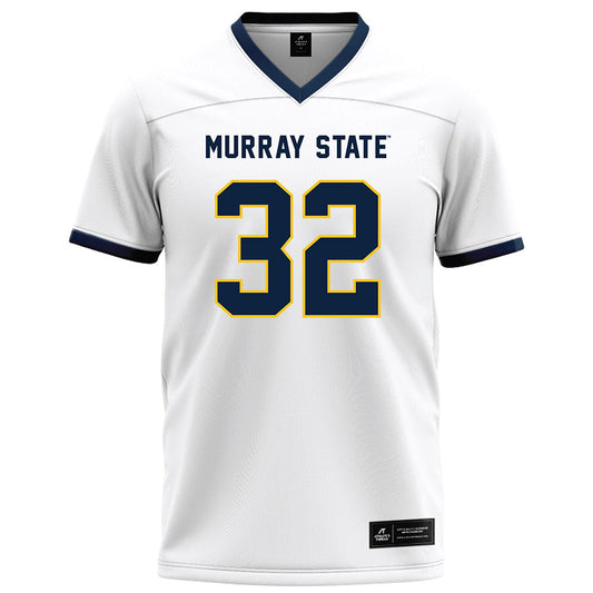 Murray State - NCAA Football : Dylan Embry - White Football Jersey-0