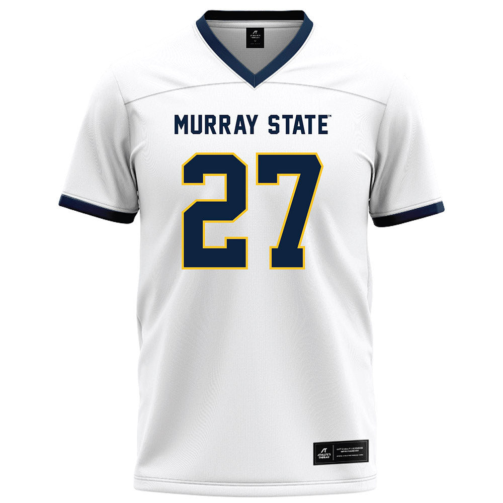 Murray State - NCAA Football : Zayden Cook - White Football Jersey-0