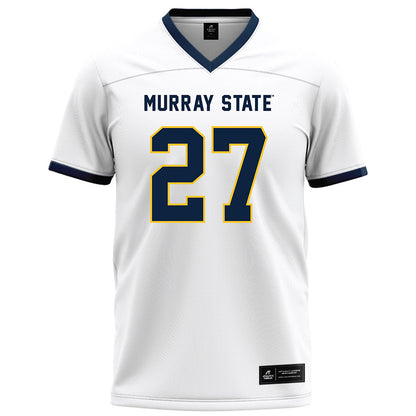 Murray State - NCAA Football : Zayden Cook - White Football Jersey-0