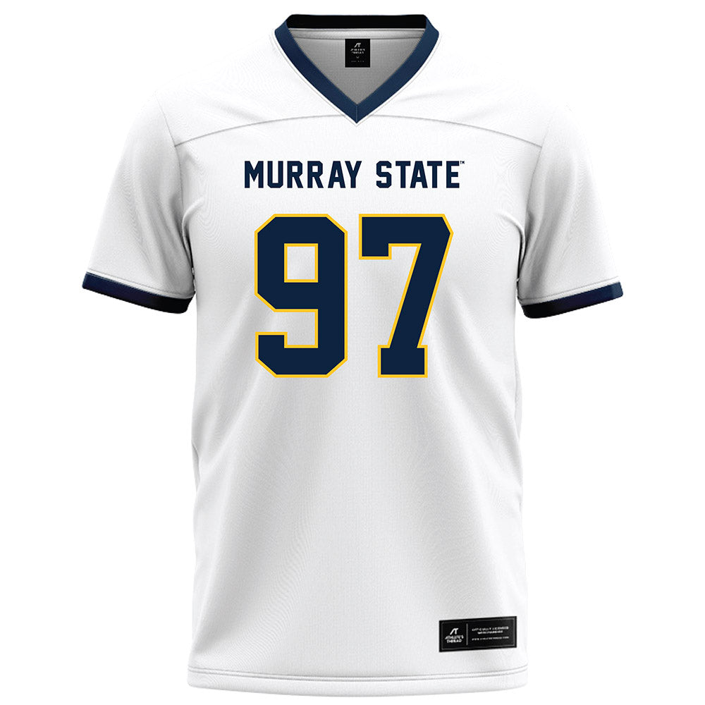 Murray State - NCAA Football : Harlem Phillips - White Football Jersey-0