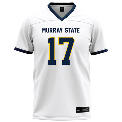 Murray State - NCAA Football : Trace Corum - White Football Jersey-0