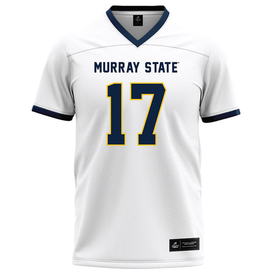 Murray State - NCAA Football : Trace Corum - White Football Jersey-0
