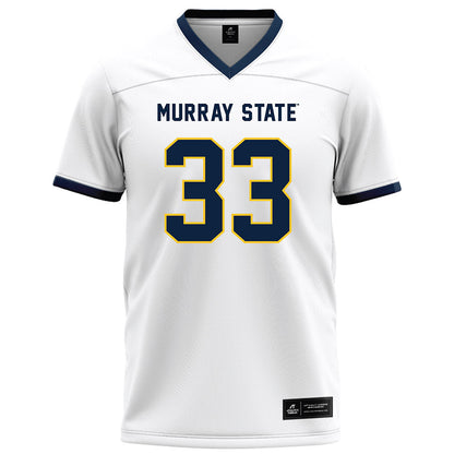 Murray State - NCAA Football : Tyrell Campbell - White Football Jersey