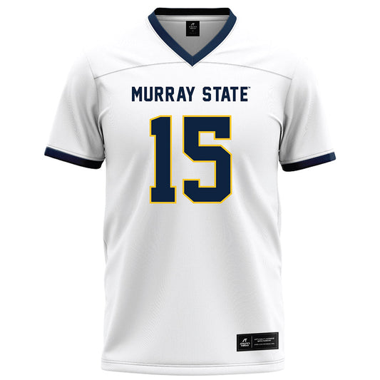 Murray State - NCAA Football : Lj Green - White Football Jersey
