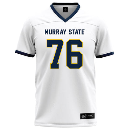 Murray State - NCAA Football : Daniel Cole - White Football Jersey-0