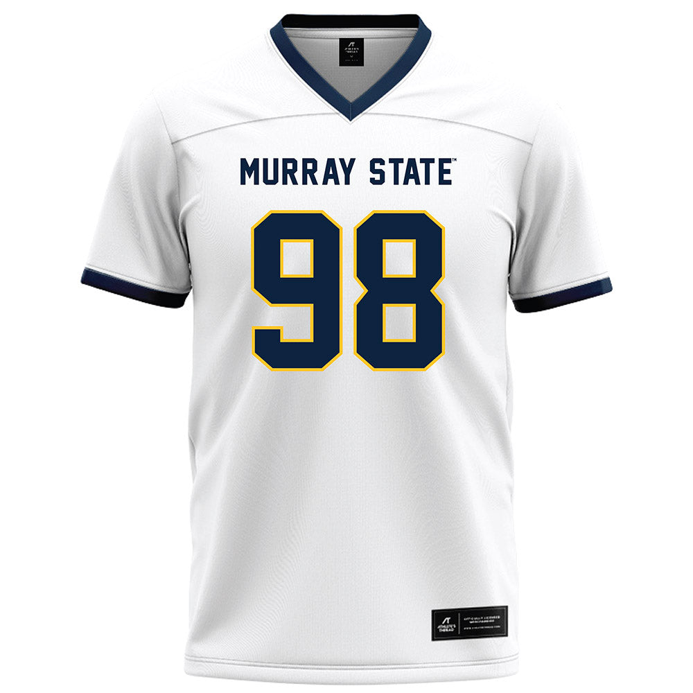 Murray State - NCAA Football : Michael Tilmon - White Football Jersey-0