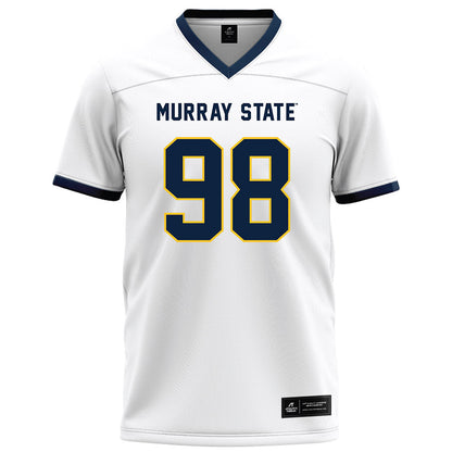Murray State - NCAA Football : Michael Tilmon - White Football Jersey-0