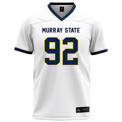 Murray State - NCAA Football : JJ Chatman - White Football Jersey-0