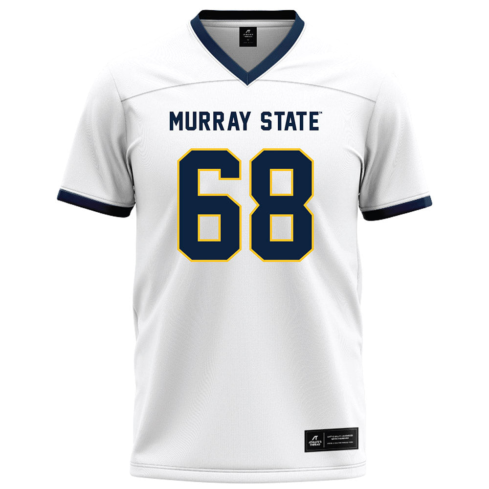Murray State - NCAA Football : Wyatt Buffington - White Football Jersey-0