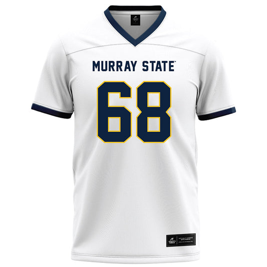 Murray State - NCAA Football : Wyatt Buffington - White Football Jersey-0