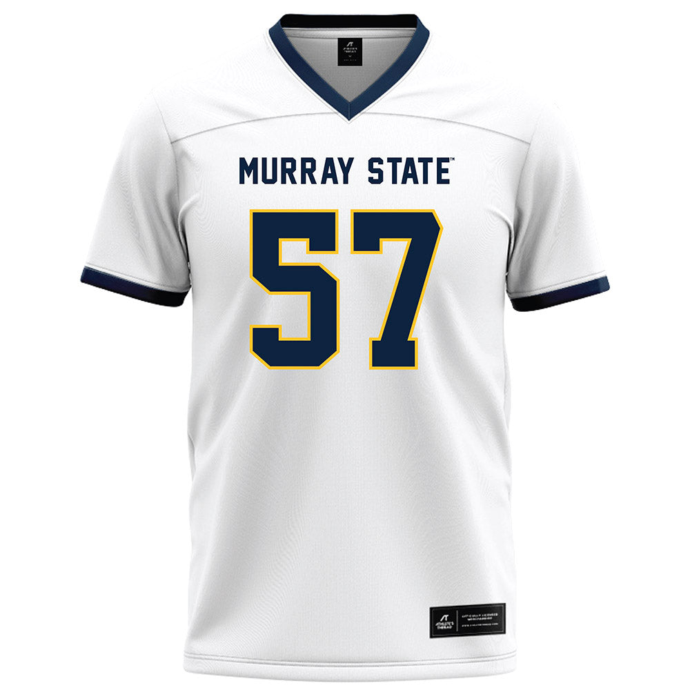 Murray State - NCAA Football : Garrett Sanford - White Football Jersey-0