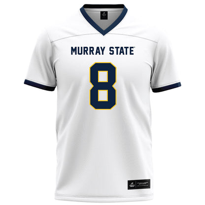 Murray State - NCAA Football : Jalen Richmond - White Football Jersey-0