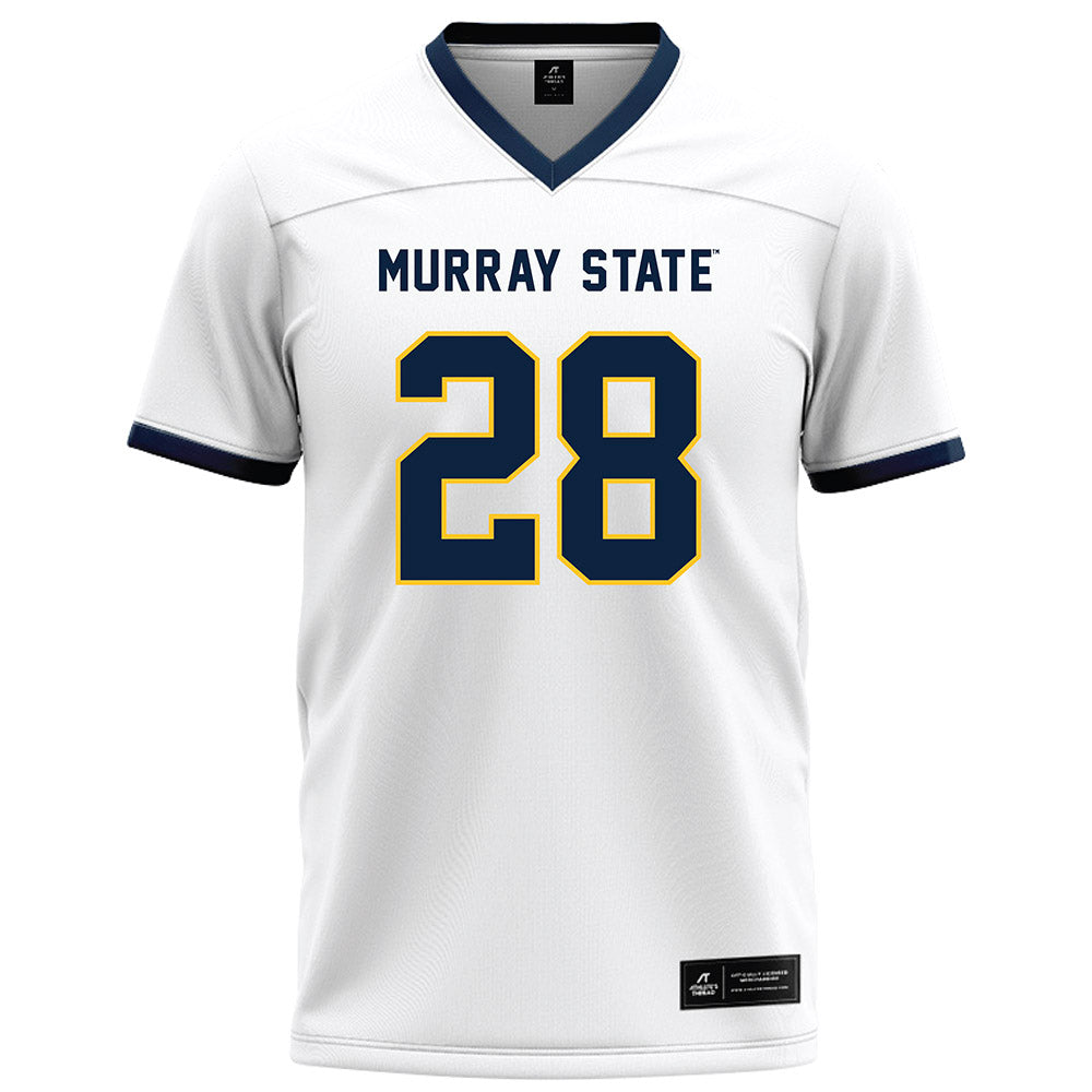 Murray State - NCAA Football : Tre Darden - White Football Jersey-0