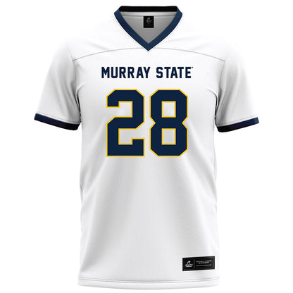 Murray State - NCAA Football : Tre Darden - White Football Jersey-0