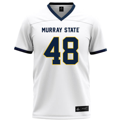 Murray State - NCAA Football : Everett Currie - White Football Jersey-0