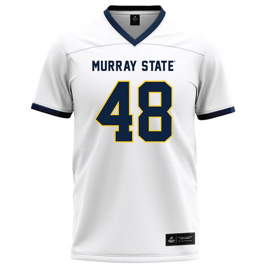Murray State - NCAA Football : Everett Currie - White Football Jersey-0