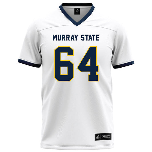 Murray State - NCAA Football : Kenneth McGill - White Football Jersey-0