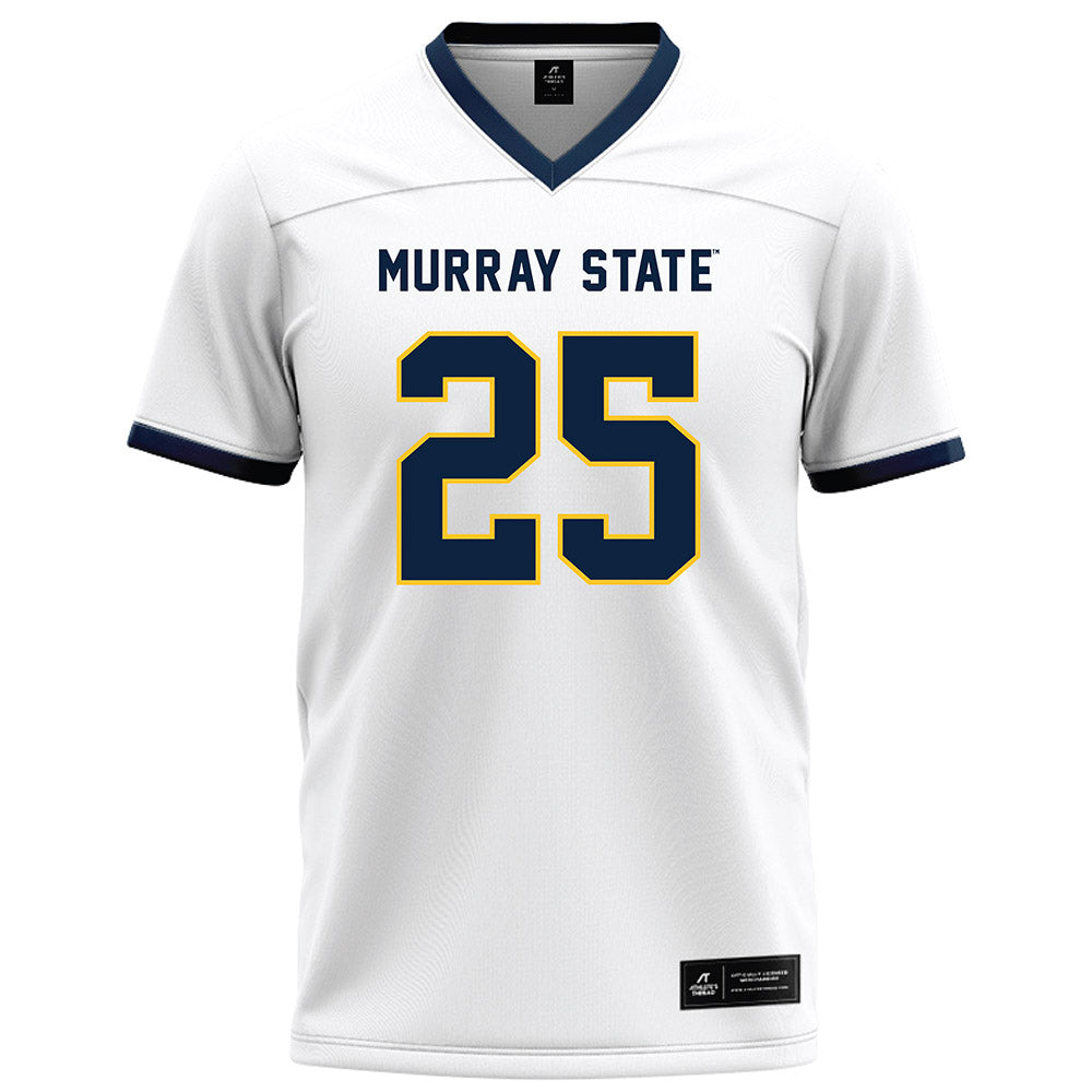 Murray State - NCAA Football : Tate Collins - White Football Jersey-0