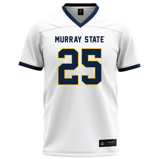 Murray State - NCAA Football : Tate Collins - White Football Jersey-0