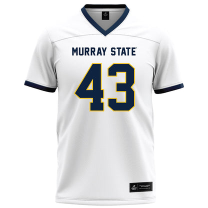 Murray State - NCAA Football : Alex Swafford - White Football Jersey-0