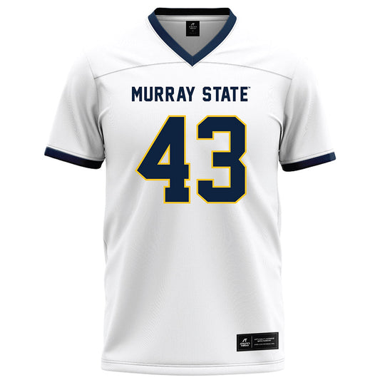 Murray State - NCAA Football : Alex Swafford - White Football Jersey-0