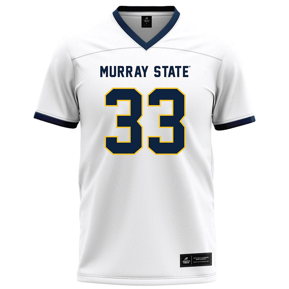 Murray State - NCAA Football : Baxter Wright - White Football Jersey