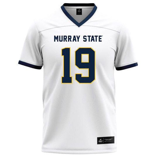 Murray State - NCAA Football : kam robinson - White Football Jersey