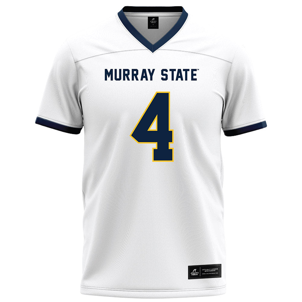 Murray State - NCAA Football : Thomas OHara - White Football Jersey-0