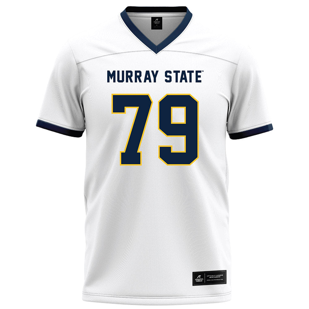 Murray State - NCAA Football : Joshua Bratcher - White Football Jersey-0