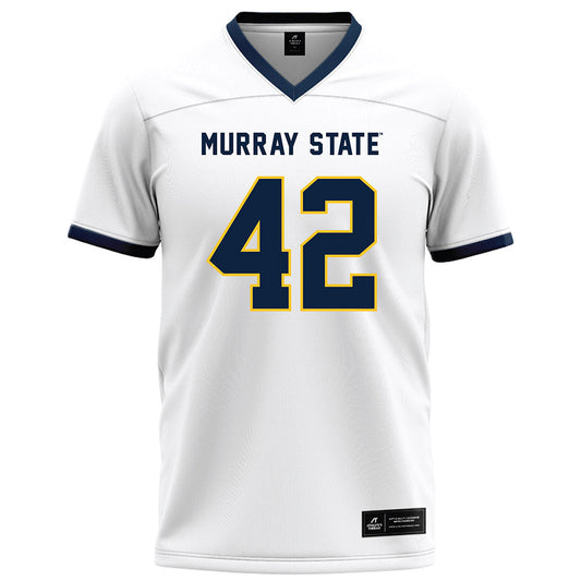 Murray State - NCAA Football : Jaquan Redfern - White Football Jersey-0