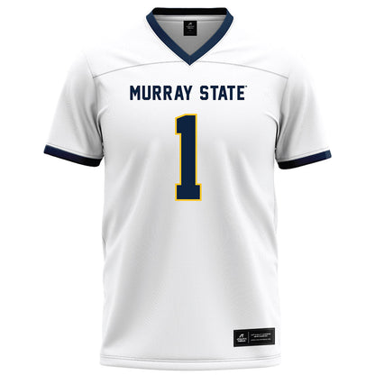 Murray State - NCAA Football : Cam Bulluck - White Football Jersey-0